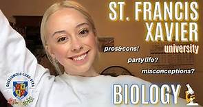 St. Francis Xavier University - Biology | HOW BIG IS THE PARTY CULTURE?
