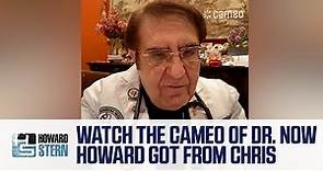 Howard Gets a Dr. Now Cameo Message From Chris Wilding