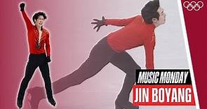 🇨🇳 Jin Boyang Skating ⛸️ to 'Invocacion y Danza, Bolero' at Beijing 2022