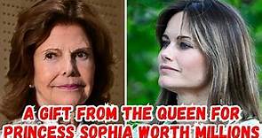 a gift from the queen for princess sophia worth millions.