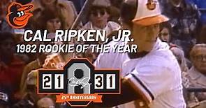 Cal Ripken, Jr. 1982 Rookie of the Year Highlights ⚾ Orioles' 2131 25th Anniversary Celebration
