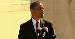 President Obama Delivers Remarks at the Martin Luther King, Jr. Memorial Dedication