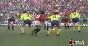 Serie A 1985-1986, day 23 Milan - Verona 1-1 (Fontolan o.g., Galderisi)