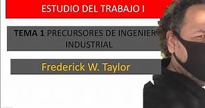 Frederick W. Taylor (Resumen)