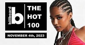 Billboard Hot 100 | Top Singles This Week (November 4th, 2023) | Top 100 Songs Of The Week