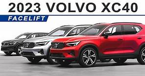 New Volvo XC40 2023 Facelift - FIRST LOOK at Exterior & Interior with ...
