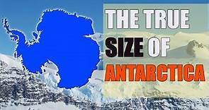 How big is Antarctica !! The True Size of Antarctica !! Antarctica Size comparison !!
