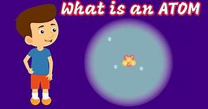 What is an Atom? - Structure of an Atom - Atom video for kids