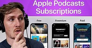 Monetize Your Podcast in 2023 with Apple Podcasts Subscriptions (Complete Walkthrough)