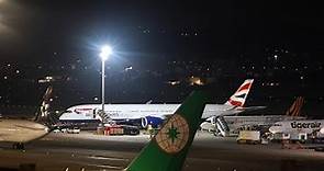 英國航空BA31班機離場及夜間拍攝測試/British Airways BA31 departed from TPE and test for night record