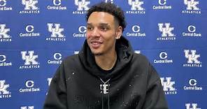Kentucky's Tre Mitchell gives incredible answer when asked what he is thankful for