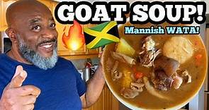 How to make Jamaican Goat Head Soup! (MANISH WATA!) | Deddy's Kitchen