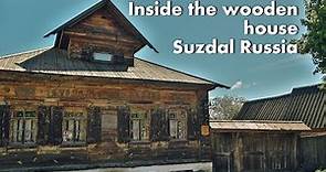Museum of wooden architecture in Suzdal Kremlin Russia