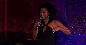 Gloria Reuben sings "Santa Baby" at 54 Below