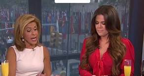In the lead-up to Kim Kardashian's two-part wedding special to Kris Humphries, Hoda Kotb had four members of the Kardashian Jenner family join her to co-host Hoda and Kathie Lee. Khloe Kardashian reacted to tabloid headlines of the time and shared if she likes to read gossip about herself. | Today Show