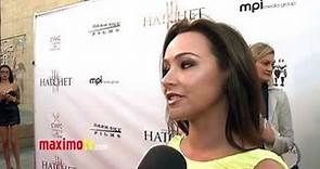 Danielle Harris Interview HATCHET III Premiere Red Carpet Arrivals