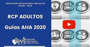 RCP Guías AHA 2020: ADULTOS