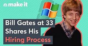 Bill Gates in 1989 On His Hiring Process, Microsoft's Seattle Area Office