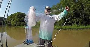 Super Easy Throwing Large Cast Nets