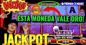 🚨 ME ANIMÉ A JUGAR UNA MÁQUINA NUEVA EN EL CASINO Y GANE UN JACKPOT!! #casino #slots