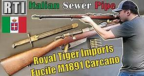 Carcano Model 1891 LONG Rifle | Royal Tiger Imports UNBOXING from AFRICA | Italian Fucile Modello 91