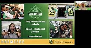 New Student Programs | Baylor University Admissions