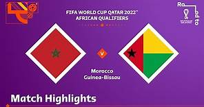 Morocco v Guinea-Bissau | FIFA World Cup Qatar 2022 Qualifier | Match Highlights