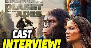 Kingdom Of The Planet Of The Apes Cast On Caesar's Legacy, Gorilla Warfare - Cast Interview
