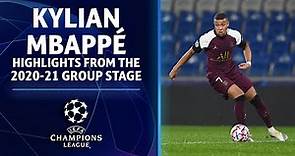 Kylian Mbappé Highlights From The 2020-21 Group Stage | UCL on CBS Sports