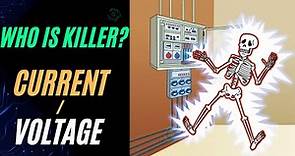 What Causes Electric Shock? || Which is More Dangerous Voltage or Current?
