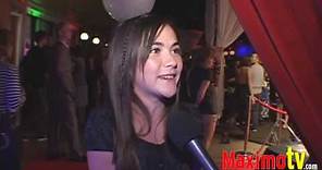 ISABELLE FUHRMAN Interview at 2009 Teen Choice Awards Pre-Party