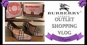 Burberry Outlet | Shop with me
