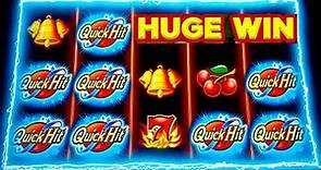 8 Quick Hits?! NO WAY!! Quick Hit Blitz Red Slot Machine - HUGE WIN!