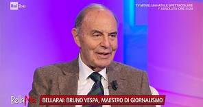 Bruno Vespa parla della tenuta psicologica - BellaMa' 21/12/2023