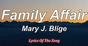 Mary J Blige - Family Affair (Lyrics) (Thor Love And Thunder)