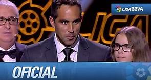 Premios LaLiga ● Claudio Bravo, mejor portero Liga BBVA 2014/2015