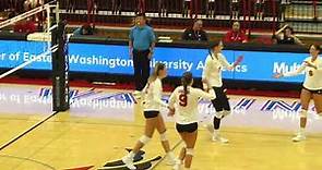 EWU Volleyball: 9/14 Highlights vs. Gonzaga