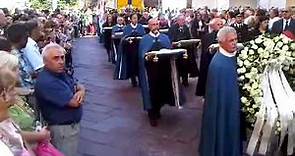 Funeral Prince Carlos Hugo, arrival at Steccata