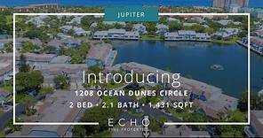 Luxury Living in this Stunning Townhome in the Gated Community of Villas of Ocean Dunes in Jupiter!