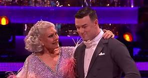 Strictly’s Angela Rippon makes Kai Widdrington cry as she exits competition