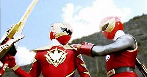 Ninja Storm Team Up! | Power Rangers Dino Thunder | Power Rangers Official