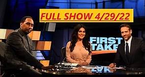 FIRST TAKE FULL 4/29/22 Stephen A Steelers pick Kenny Pickett Eagles passing Cowboys Lamar Jackson