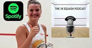 Torrie Malik on the InSquash Podcast by Gerry Gibson