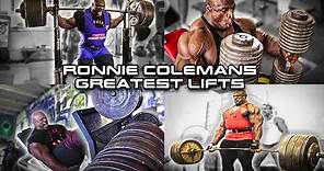 Ronnie Coleman Greatest Lifts EVER | Compilation | Ronnie Coleman