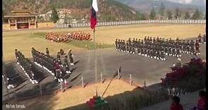Royal Bhutan Army Parade rehearsal, Wangdue. 🇧🇹 (New recruits’ passing-out parade)