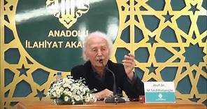 Prof. Dr. Mehmed Said Hatiboğlu "İmam Buhârî"