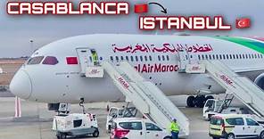 Trip Report | Royal Air Maroc | Casablanca 🇲🇦 to Istanbul 🇹🇷 | Boeing 787-9