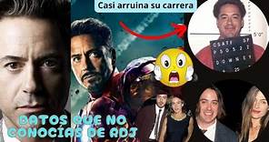 27 datos más impactantes y curiosos sobre Robert Downey Jr. #robertdowneyjr