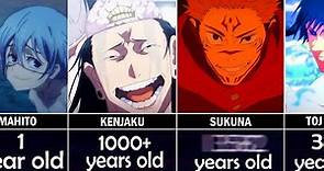 Who is the OLDEST? Ages of Jujutsu Kaisen characters!