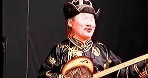 TUVA—Kongar-ool Ondar throat singing performance—Khöömei Festival 1998 part 1